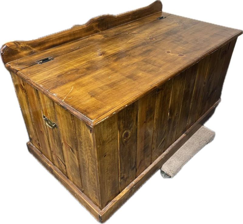 Picture of Wood Trunk/Chest (27d X 51.25w X 28h) - Local Pickup Only